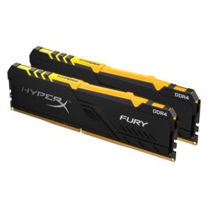 Memoria Ram Kingston Hyperx Fury Rgb 16gb (2x8gb) Ddr4 2666mhz - Hx426c16fb3ak2/16 - Imagen 3