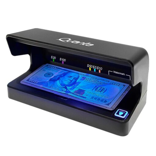 Detector De Dinero Falso Quanta Qtdbf30 - Negro