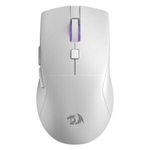 Mouse Gamer Redragon Azzmach Lite M618w-lit Rgb Chroma 12400 Dpi Inalámbrico - Blanco