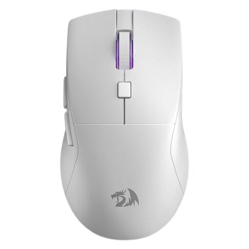 Mouse Gamer Redragon Azzmach Lite M618w-lit Rgb Chroma 12400 Dpi Inalámbrico - Blanco