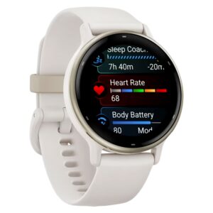 Smartwatch Garmin Vivoactive 5 010-02862-11 - Blanco Y Dorado - Imagen 2