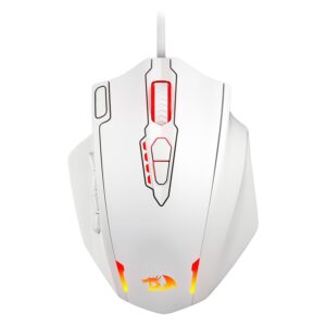 Mouse Gamer Redragon Impact Elite M913 Rgb 16000 Dpi Usb - Blanco