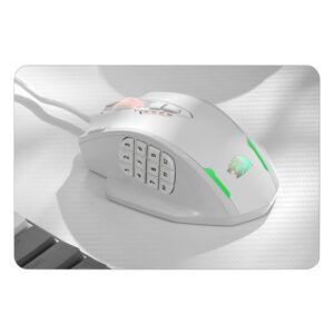 Mouse Gamer Redragon Impact Elite M913 Rgb 16000 Dpi Usb - Blanco - Imagen 3
