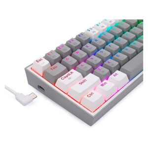 Teclado Redragon K617 Rgb M Fizz Magnetic- Usa - Imagen 3