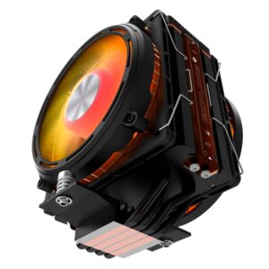 Cooler Cpu Darkflash E400 Plus Black (2x Fan) - Imagen 2