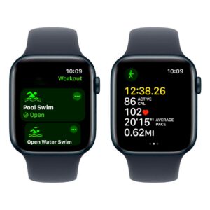 Apple Watch Se Mxfr3ll/a Celular + Gps Caja Aluminio 40mm Medianoche - Deportivo Medianoche S/m - Imagen 3