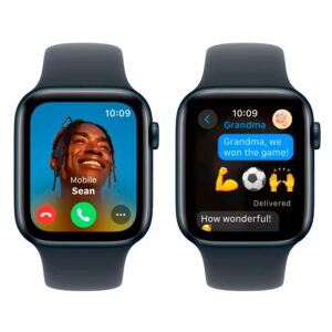 Apple Watch Se Mxfr3ll/a Celular + Gps Caja Aluminio 40mm Medianoche - Deportivo Medianoche S/m - Imagen 4