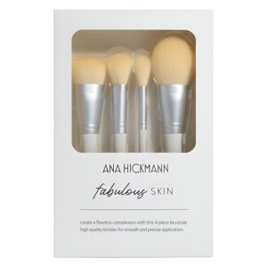 Kit De Pinceles Para Piel Ana Hickmann Fabulous Skin Brush Ah043 - Imagen 3