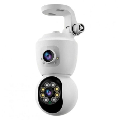 Camara De Seguridad Satellite A-cam8001d 4mp Wifi - Blanco