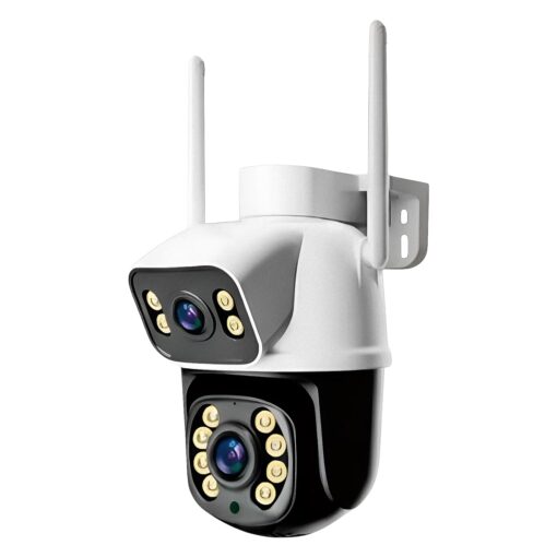 Camara De Seguridad Satellite A-cam8008d 6mp Wifi - Blanco