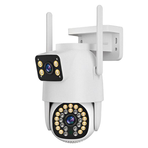 Camara De Seguridad Satellite A-cam8009d 6mp Wifi - Blanco