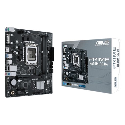 Placa Madre Asus Prime H610m-cs Ddr5 Socket Lga 1700 Chipset Intel H610 Micro Atx