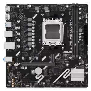 Placa Madre Asus Prime A620am-k Ddr5 Socket Am5 Chipset Amd A620 Micro Atx - Imagen 2