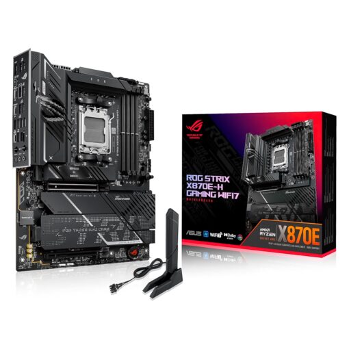Placa Madre Asus Rog Strix X870e-h Gaming Wifi 7 Ddr5 Socket Am5 Chipset Amd X870e Atx