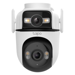 Camara De Seguridad Tp-link Tapo C545d Outdoor Dual Lens Pan 3mp Wifi - Blanco