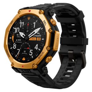 Smartwatch Amazfit T-rex 3 Pro A2549 44mm - Negro Y Dorado