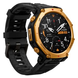 Smartwatch Amazfit T-rex 3 Pro A2549 44mm - Negro Y Dorado - Imagen 3