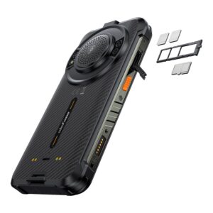 Smartphone Uleauriculares Rugking 256gb 8gb Ram Dual Sim Pantalla 5.99" - Negro - Imagen 3