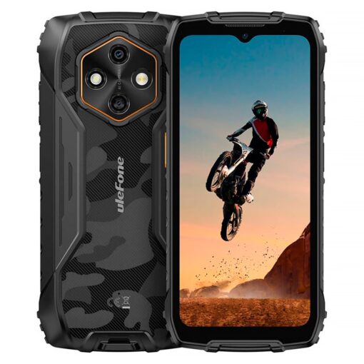 Smartphone Uleauriculares Rugking 4 Pro 256gb 8gb Ram Dual Sim Pantalla 6.56" - Negro