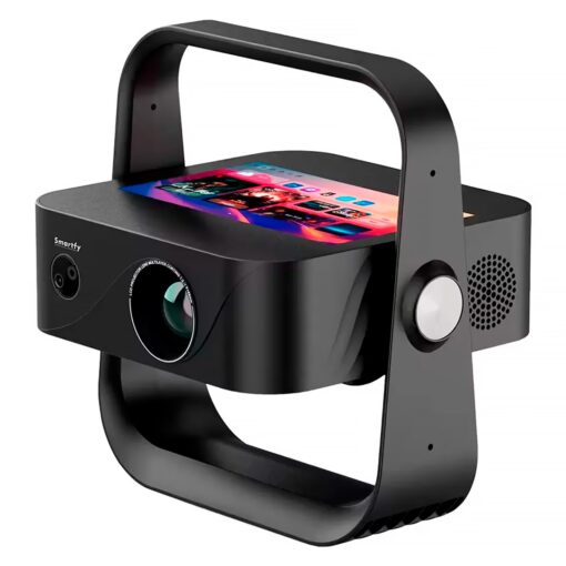 Proyector Portátil Smartfy Pg04b 300 Lumens Full Hd Bivolt - Negro