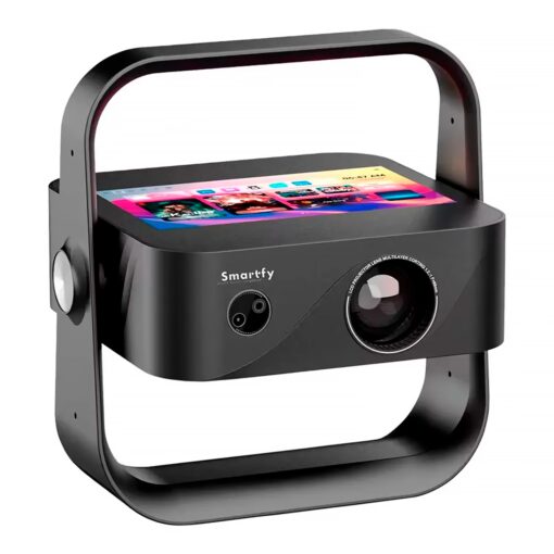 Alternative view of Proyector Portátil Smartfy Pg04b 300 Lumens Full Hd Bivolt - Negro