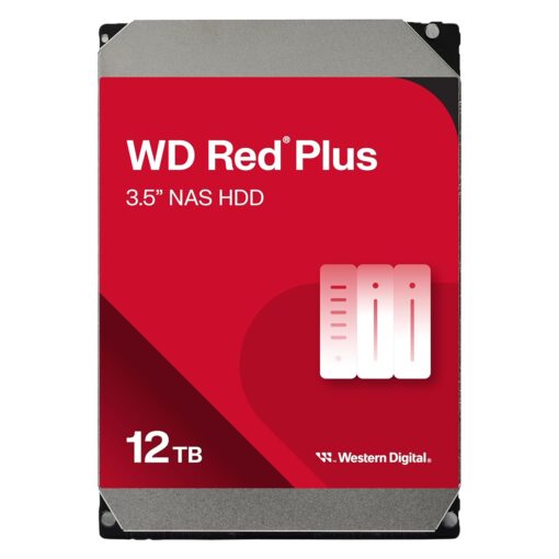 Hd Western Digital Wd Red Plus Nas 3.5" 12tb Sata 3 7200prm - Wd120efgx