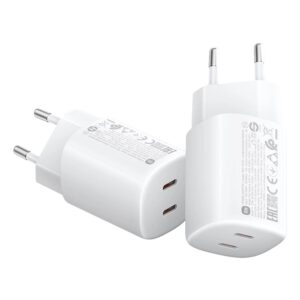 Cargador Para Tomada Xiaomi Mi 45w Nano Turbo Adapter 2 Puertas - Blanco - Imagen 2