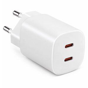 Cargador Para Tomada Xiaomi Mi 45w Nano Turbo Adapter 2 Puertas - Blanco - Imagen 3