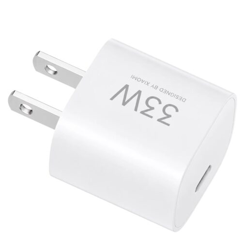 Cargador Para Tomada Xiaomi 33w Nano Power Adapter - Blanco