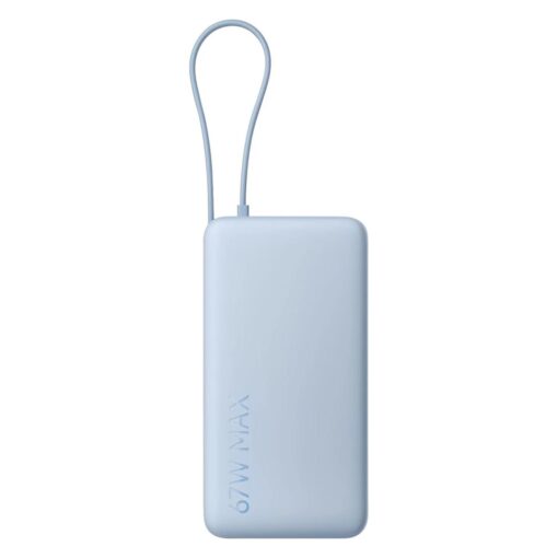 Cargador Portátil Xiaomi 67w 20000mah Con Cable Usb-c Bhr0808gl - Azul