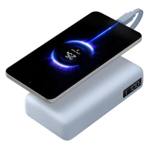 Cargador Portátil Xiaomi 67w 20000mah Con Cable Usb-c Bhr0808gl - Azul - Imagen 4