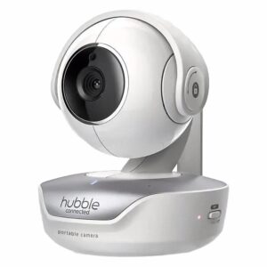 Baba Electrónica Hubble Nursery Pal Connect Wifi 5" - Blanco