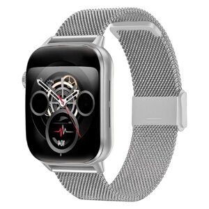 Smartwatch G-tide S6 Pro + Perfume Am Unisex - Plata - Imagen 2