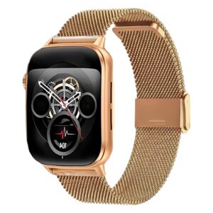 Smartwatch G-tide S6 Pro + Perfume Am Unisex - Dorado - Imagen 2