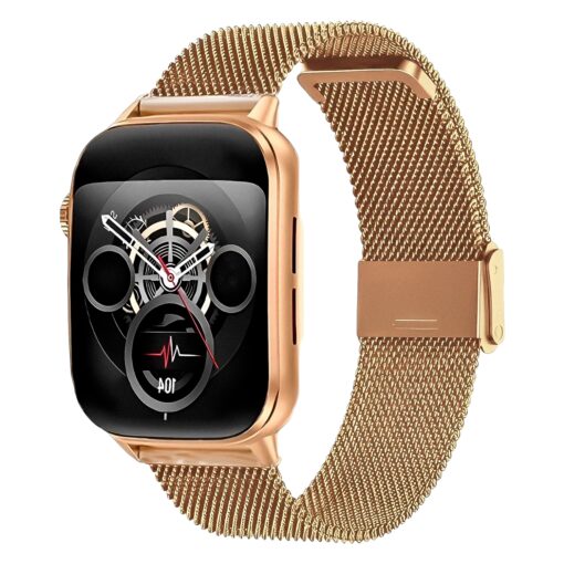 Alternative view of Smartwatch G-tide S6 Pro + Perfume Am Unisex - Dorado