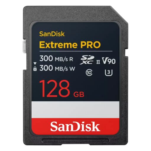 Tarjeta De Memoria Sd Sandisk Extreme Pro 128gb 300mbs - Sdsdxdm-128g-gn4in