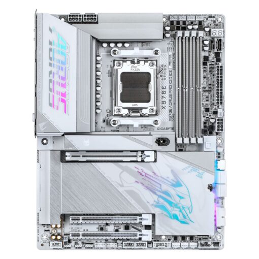 Alternative view of Placa Madre Gigabyte X870e Aorus Pro X3d Ice Ddr5 Socket Am5 Chipset Amd X870e Atx