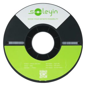 Filamento Creality Soleyin Ultra Pla 1kg 1.75mm Para Impresora 3d - Gris - Imagen 3