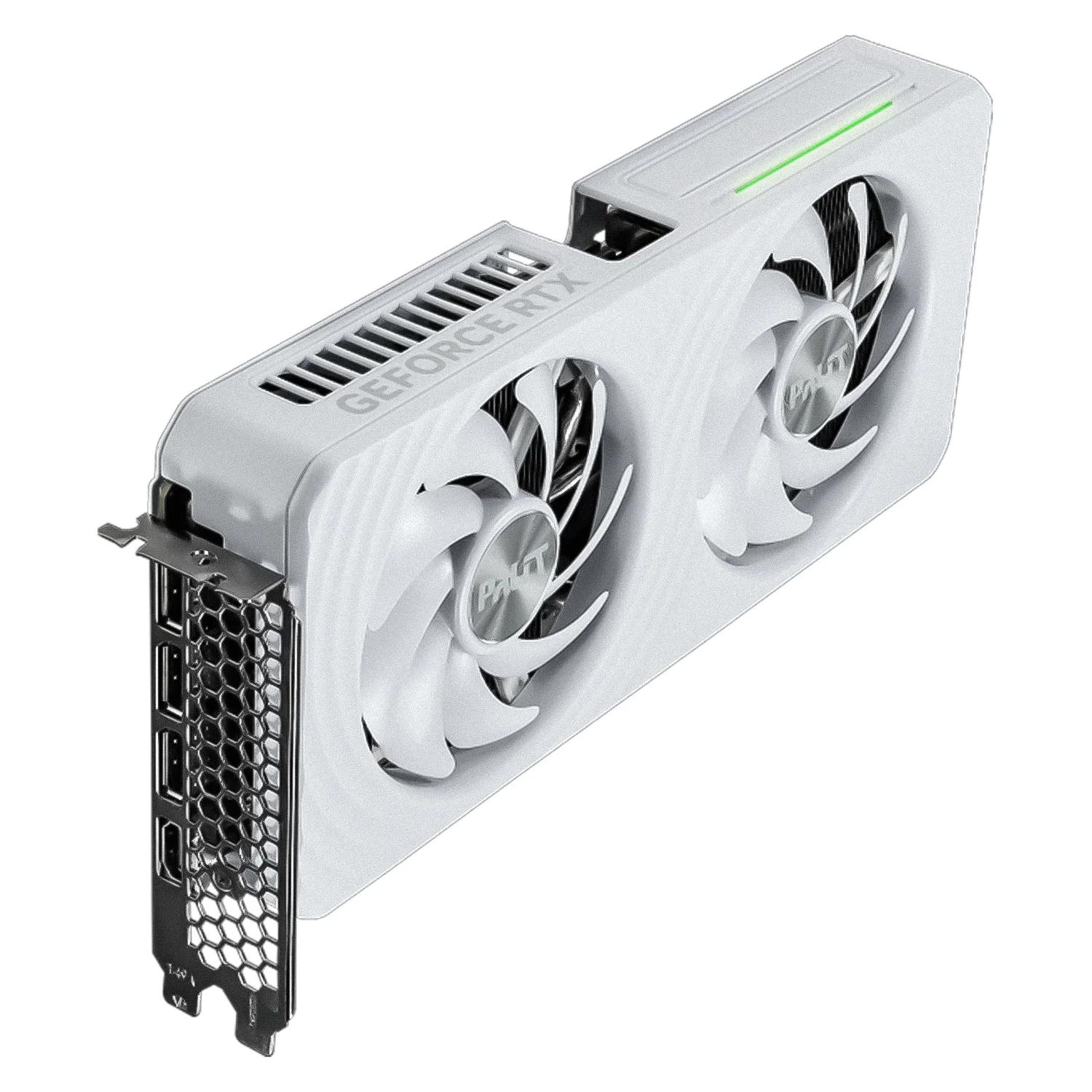 Placa de Vídeo Palit White OC NVIDIA GeForce RTX-5060Ti 8GB GDDR7 - NE7506TU19P1-GB2062M - Imagen 2