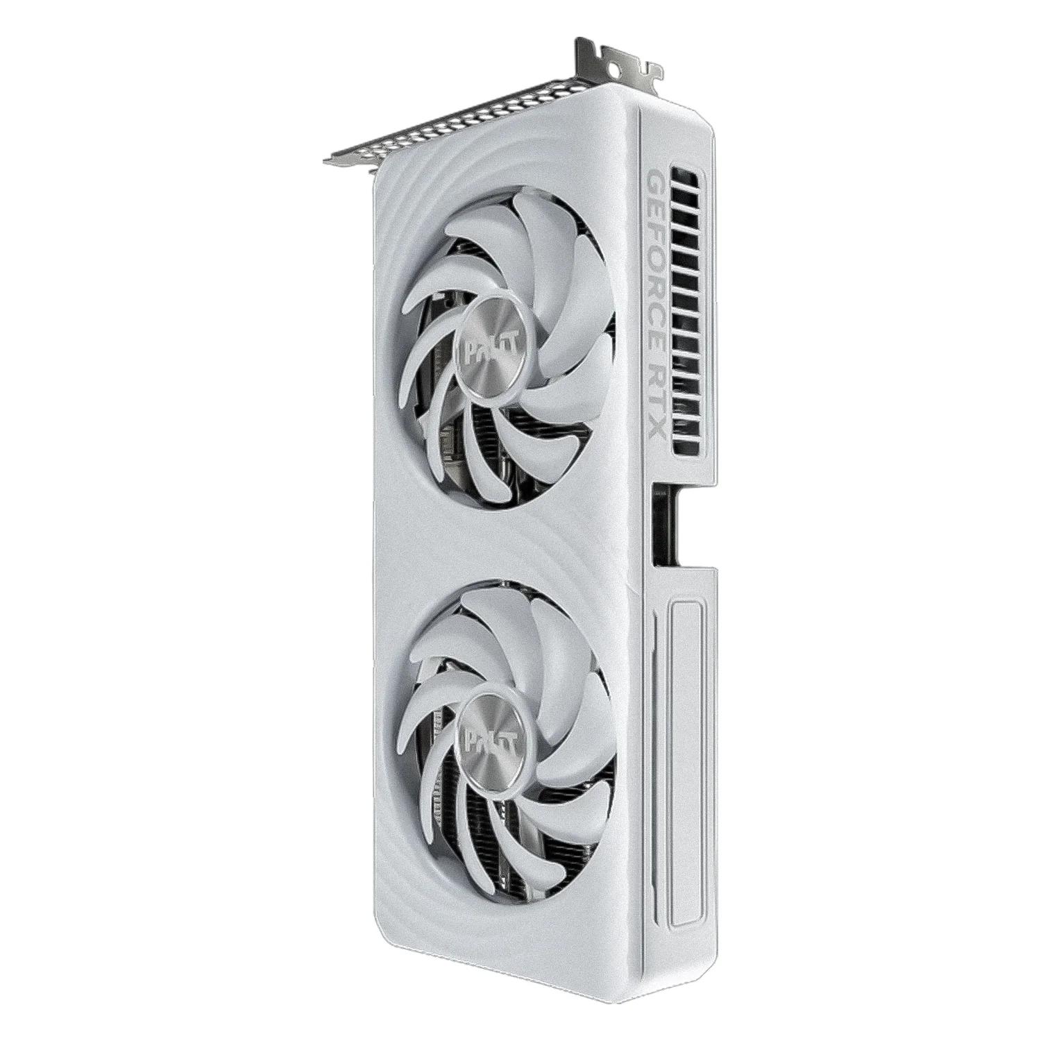 Placa de Vídeo Palit White OC NVIDIA GeForce RTX-5060Ti 8GB GDDR7 - NE7506TU19P1-GB2062M - Imagen 3