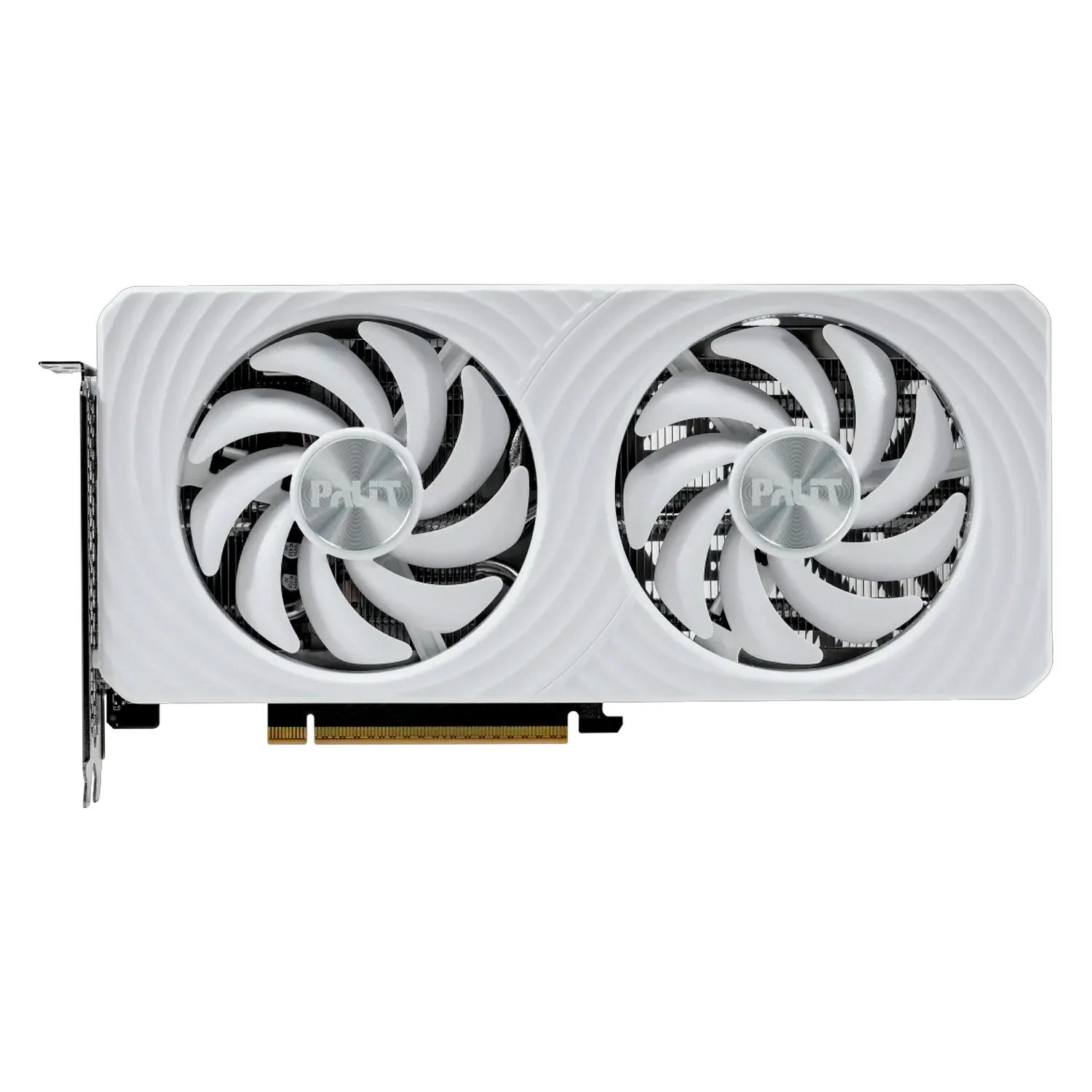 Placa de Vídeo Palit White OC NVIDIA GeForce RTX-5060 8GB GDDR7 - NE75060U19P1-GB2063M - Imagen 2