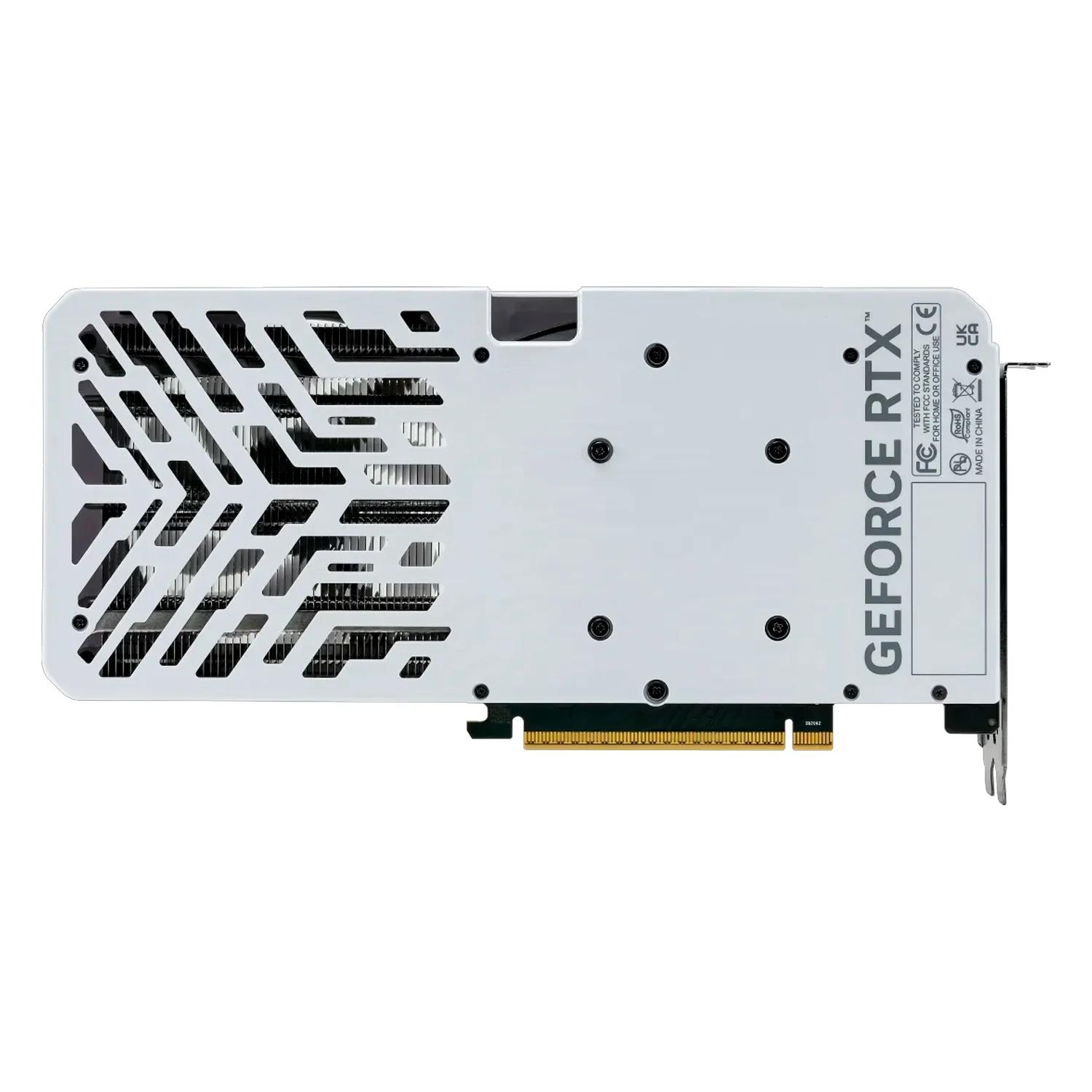 Placa de Vídeo Palit White OC NVIDIA GeForce RTX-5060 8GB GDDR7 - NE75060U19P1-GB2063M - Imagen 3