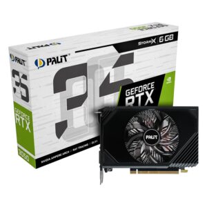 Placa De Video Palit Stormx Nvidia Geforce Rtx 3050 6gb Gddr6 - Ne63050018je-1072f