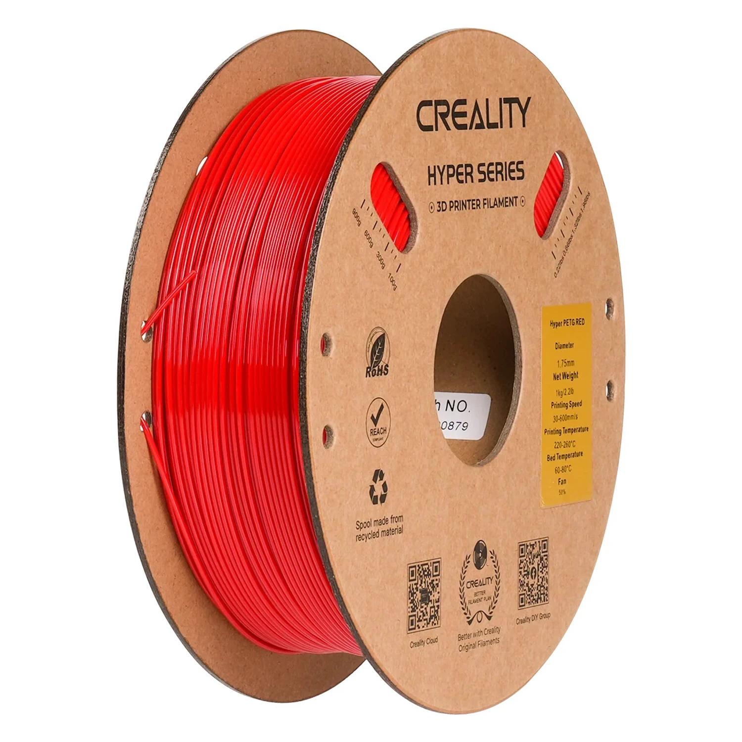 Filamento Creality Hyper Petg 2kg 1.75mm Para Impresora 3d - Azul Y Rojo - Imagen 3