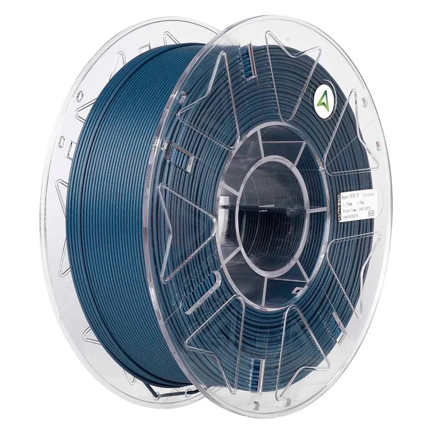 Filamento Creality Hyper Petg-cf 1kg 1.75mm Para Impresora 3d - Azul Crepúsculo