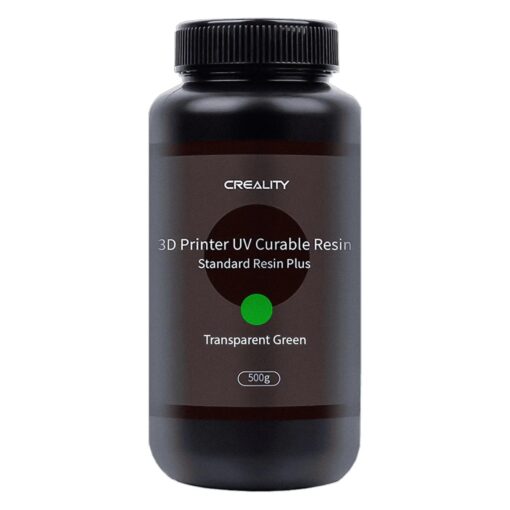 Resina Creality Standard Lcd Plus 500g Para Impresora 3d - Transparente Verde
