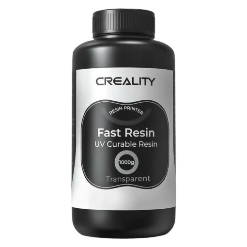 Resina Creality Fast Uv Curable 1kg Para Impresora 3d - Transparente