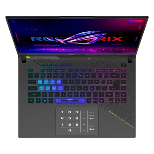 Alternative view of Notebook Gamer Asus Rog Strix G16 G614pp-wh94 16" Amd Ryzen 9-8940hx 1tb Ssd 16gb Ram Nvidia Geforce Rtx-5070 8gb - Negro