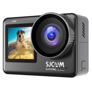Camara De Acción Sjcam Sj10 Pro 4k Ultra Hd Wifi Pantalla Dupla - Negro - Imagen 2