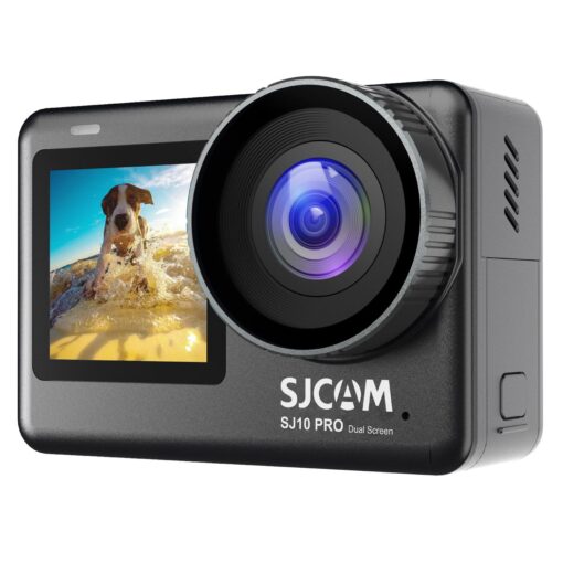 Alternative view of Camara De Acción Sjcam Sj10 Pro 4k Ultra Hd Wifi Pantalla Dupla - Negro